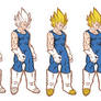 Majin Vegeta DBZ First Steps Process