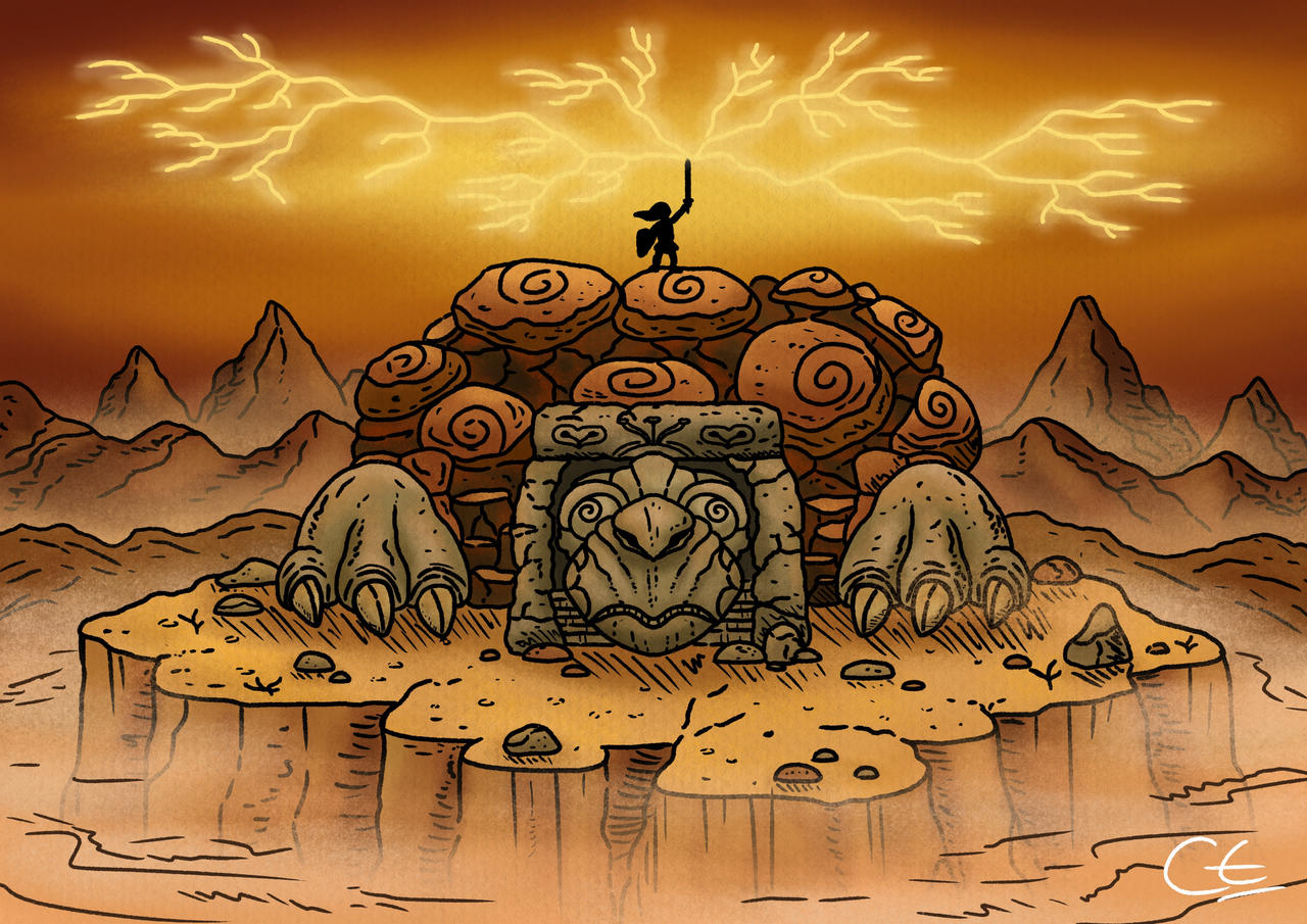 Turtle Rock A Link To The Past By KokiriCraigArt On DeviantArt turtle-rock-a-link-to-the-past-by-kokiricraigart-on-deviantart