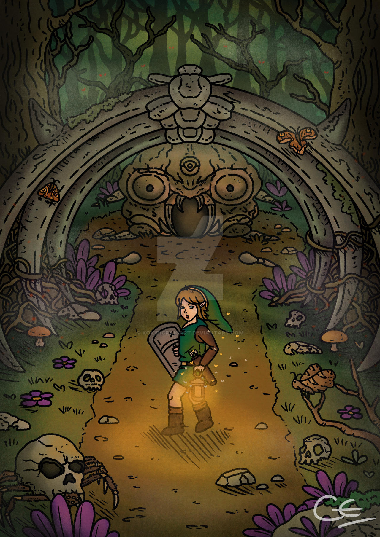 A Link To The Past Skull Woods Skull Woods - A Link to the Past by KokiriCraigArt on DeviantArt