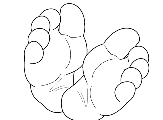Design Foot Base Free feet base template to use by HuggyWuggyfeet123 on DeviantArt