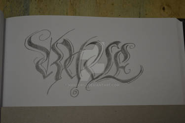 Fraktur calligraffiti parctice