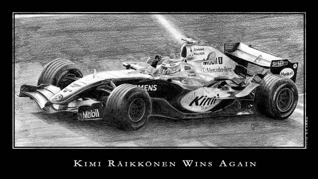 Kimi Raikkonen Wins Again