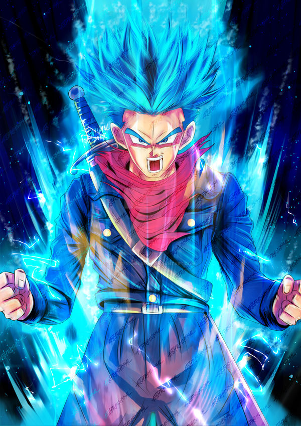 SSGSS Trunks by artoframnismal on DeviantArt