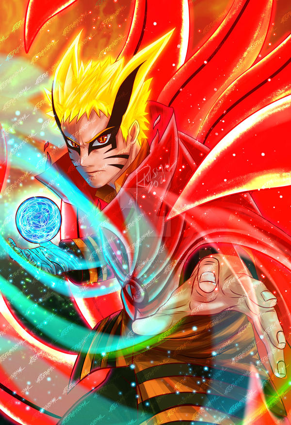 Naruto Baryon Mode by artoframnismal on DeviantArt