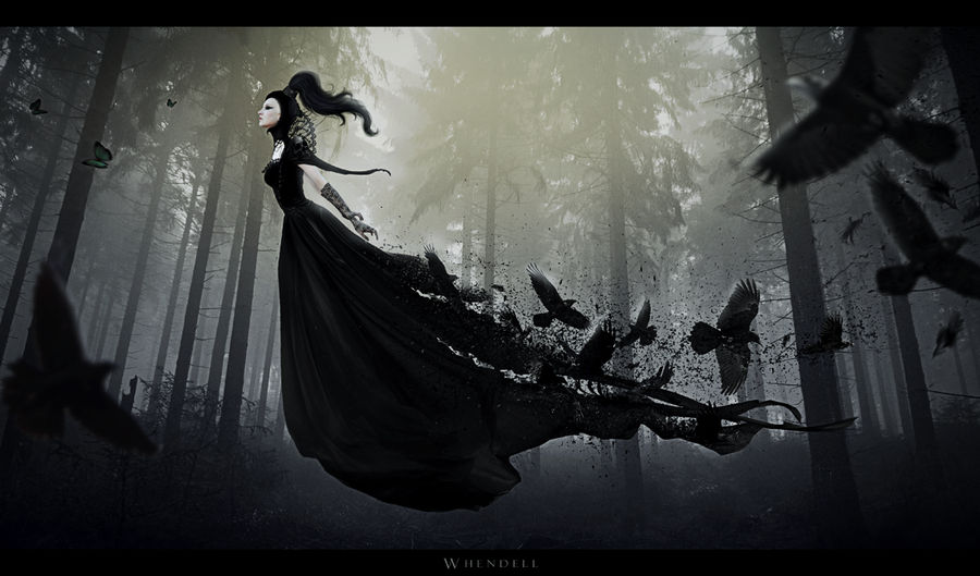 Lady of the Crows by Whendell