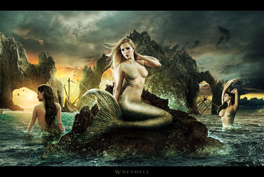 Mermaids by Whendell Mermaids by Whendell