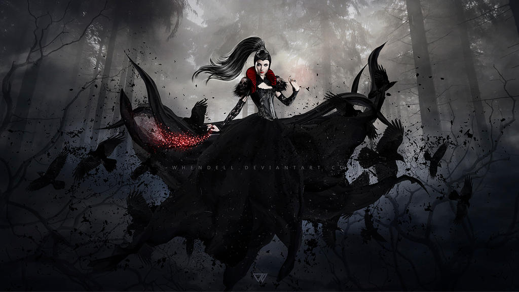 Lady of the Crows II by Whendell