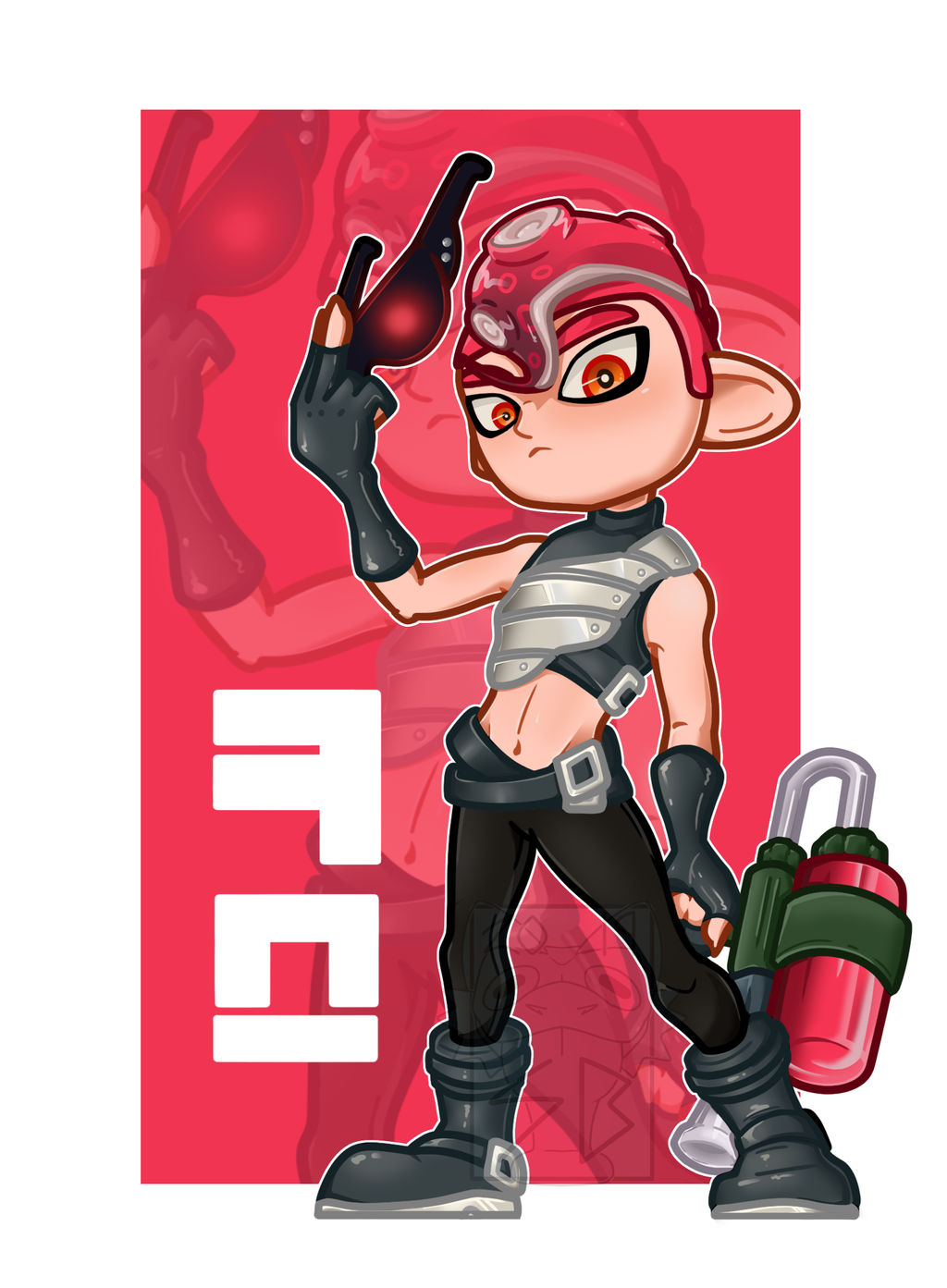 Octoling by Pixl-Bit on DeviantArt