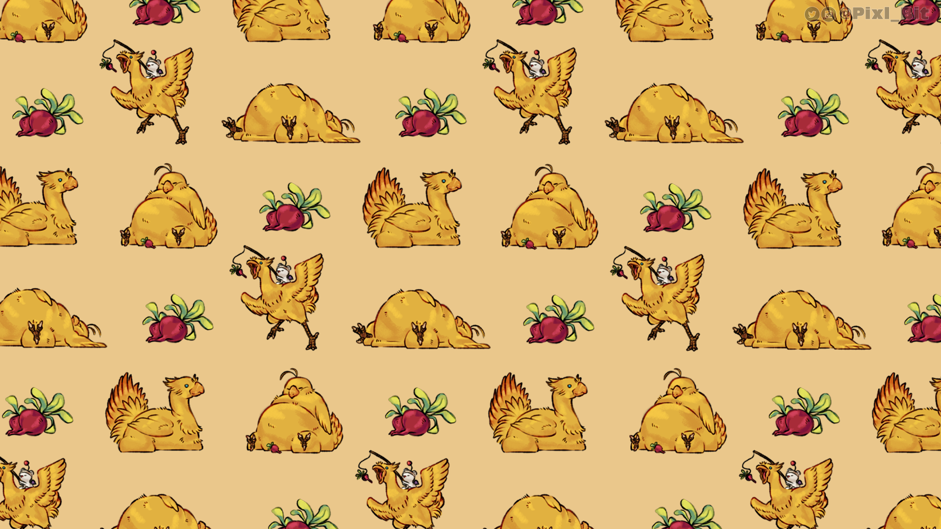 Chocobo wallpaper 1920x1080
