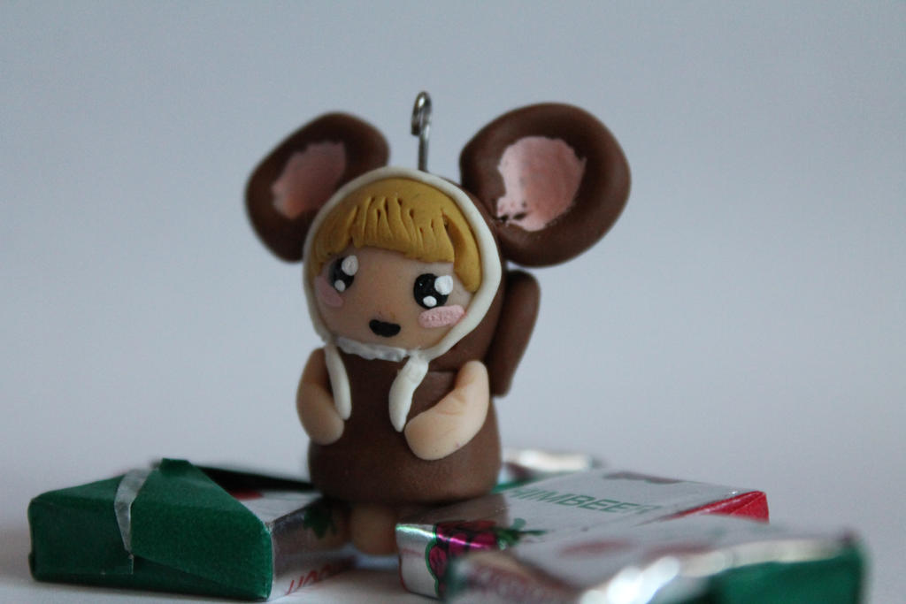 Fimo mouse chibi by LittleGREENworld on DeviantArt
