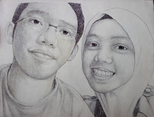 My brother and kak husna