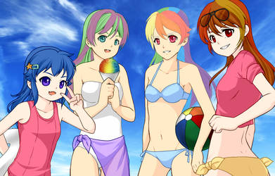 rainbow dash generations - anime