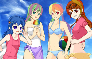 rainbow dash generations - anime