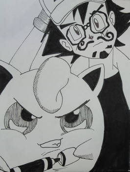 Inktober day8 - Jigglypuff (Pummeluff)