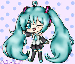 Hatsune Miku chibi