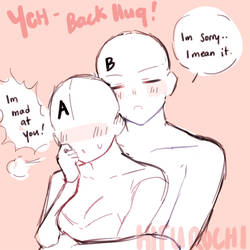 YCH - BACK HUG | CLOSED