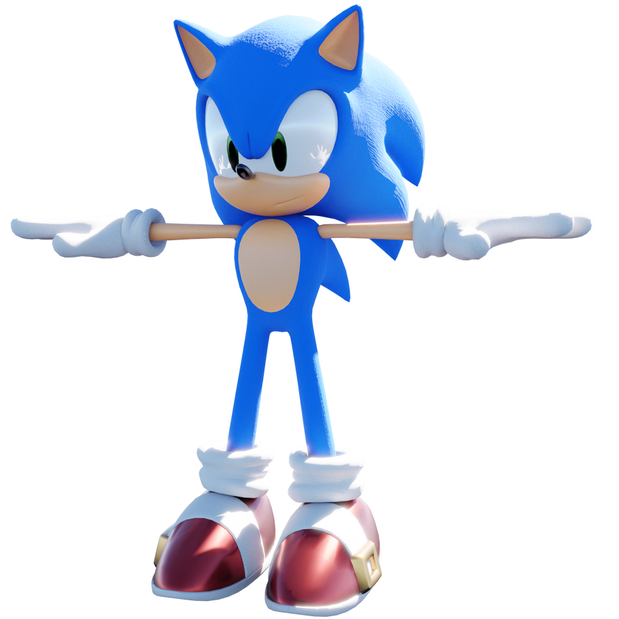 Sonic Frontiers Custom 3D Model Render In Blender By Starbrine2020 On sonic-frontiers-custom-3d-model-render-in-blender-by-starbrine2020-on
