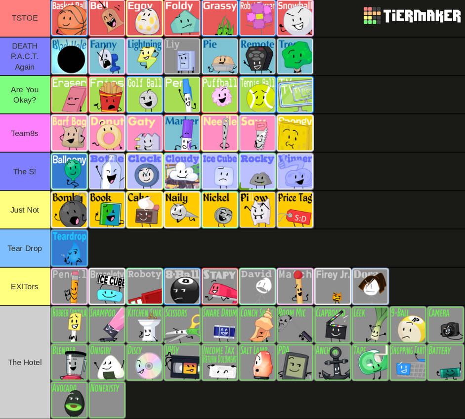 TPOT Rewritten Cast by ZiplineHeroes295 on DeviantArt