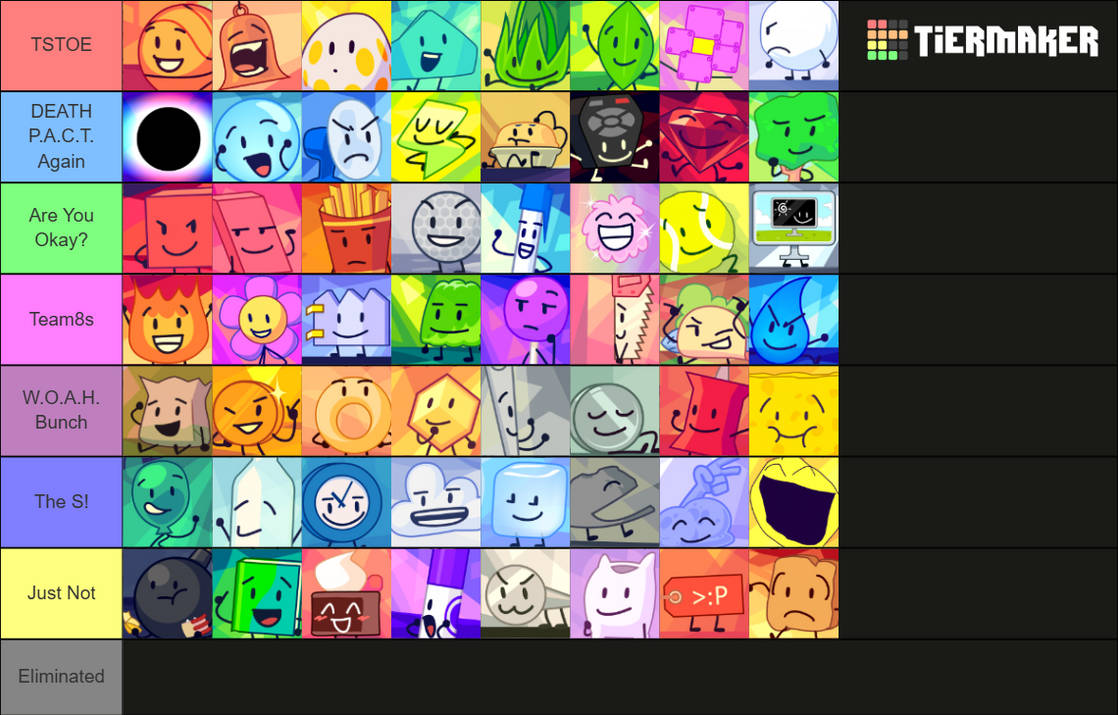Bfb Post What If BFB Post Split Characters Joined TPOT! by ZiplineHeroes295 on ...
