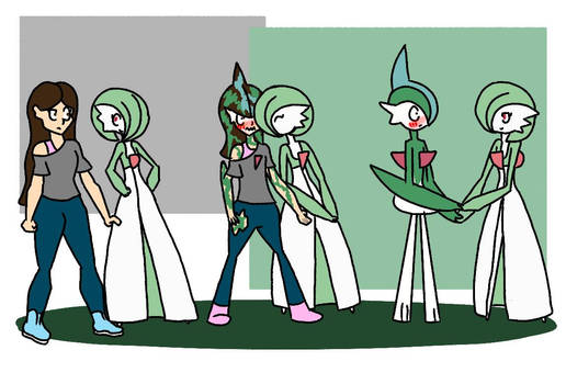 Gardevoir's kiss!