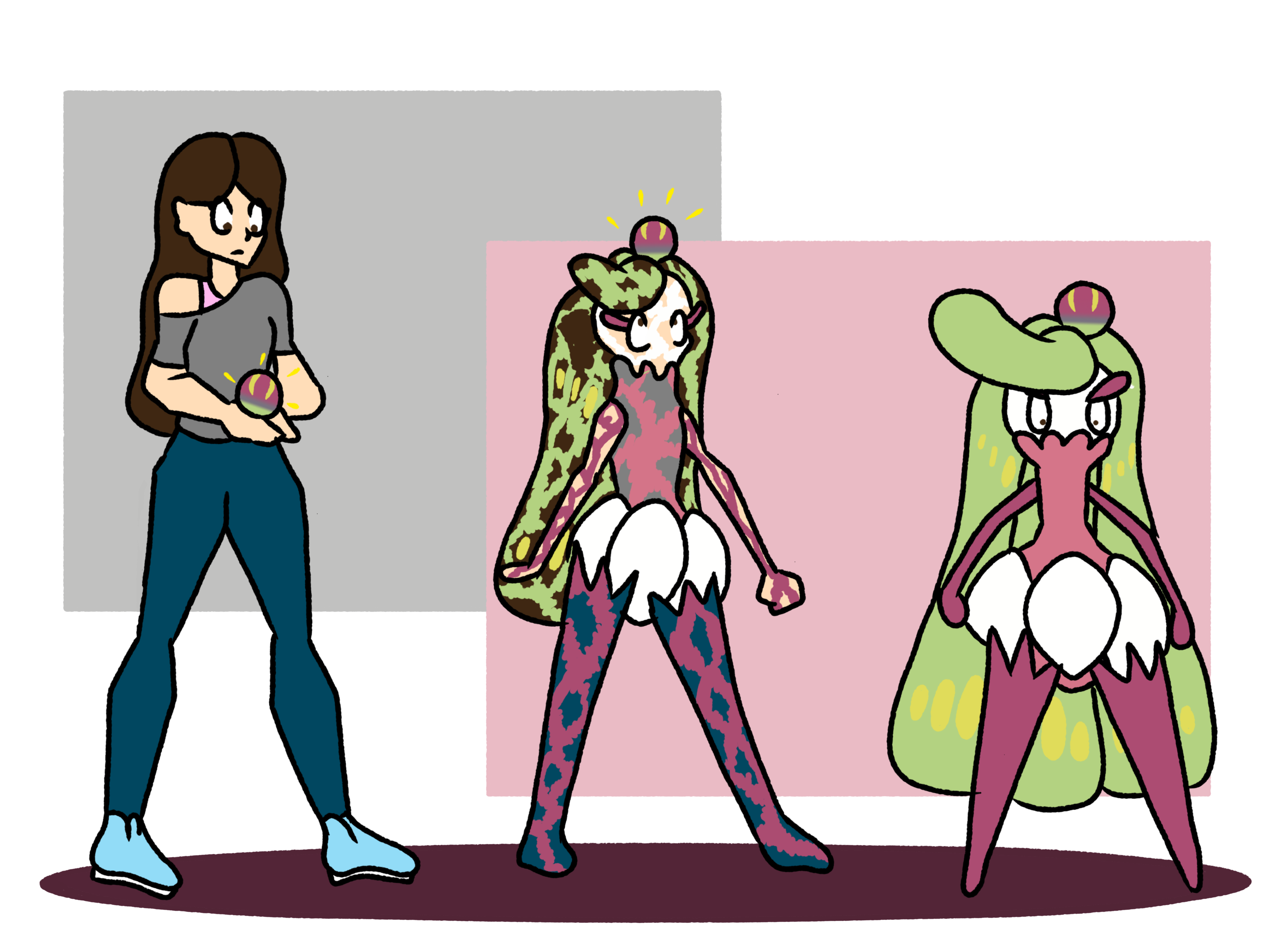 Tsareena Transformation By Virimarina On DeviantArt tsareena-transformation-by-virimarina-on-deviantart