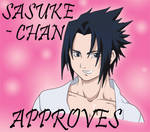 Sasuke-Chan Approves by WarriorOfTheFuture