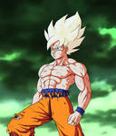 Goku on Namek by WarriorOfTheFuture