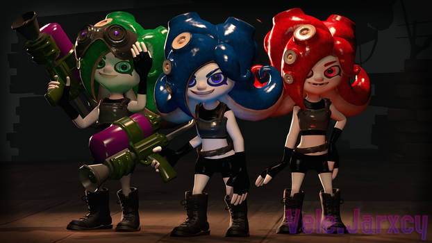 [SFM] Splatoon: The Crayola Trio!