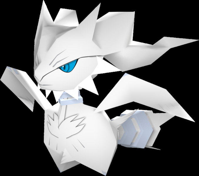 Sprite Rasm Reshiram Original Sprite from Pokemon Rumble Blast by FlutterDashy90876 ...