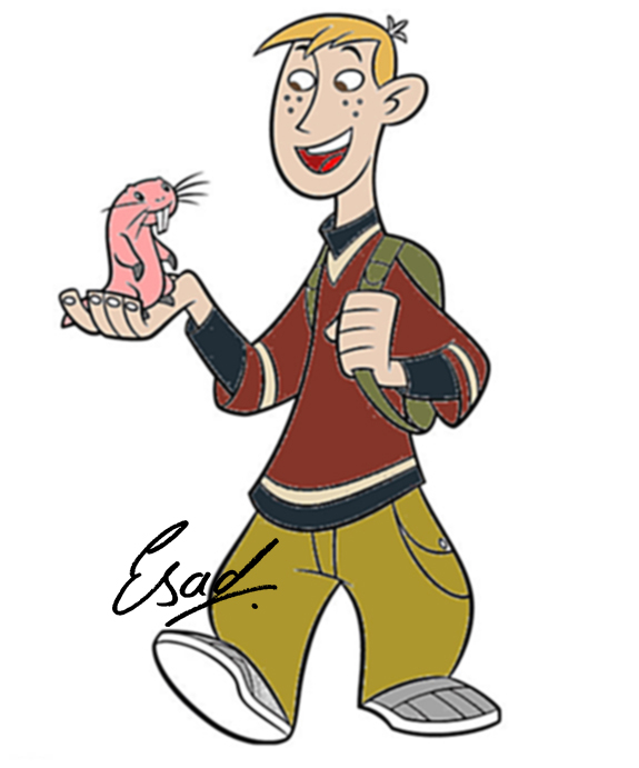 Ron Stoppable Colored 2 by firekid2003 on DeviantArt