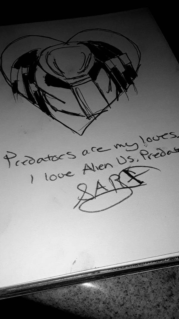 predator love by bellesbestie1 on DeviantArt