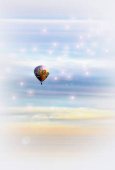 air balloon in the sky