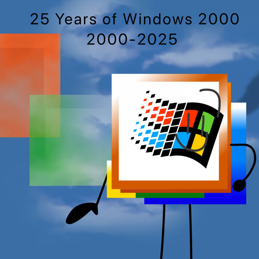 25 Years of Windows 2000 by Wintendo558 on DeviantArt