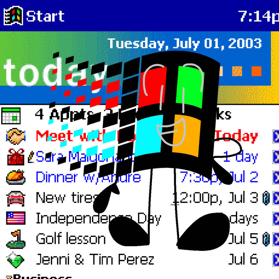 Windows PocketPC 2000's new PFP on Discord by Wintendo558 on DeviantArt