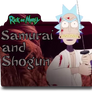 Rick and Morty Samurai and Shogun folder icon