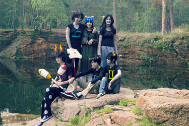 Homestuck Group Cosplay - Beta Trolls