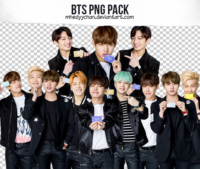 [render #84] BTS PNG Pack