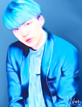 BTS Suga Digital Painting (FanArt)