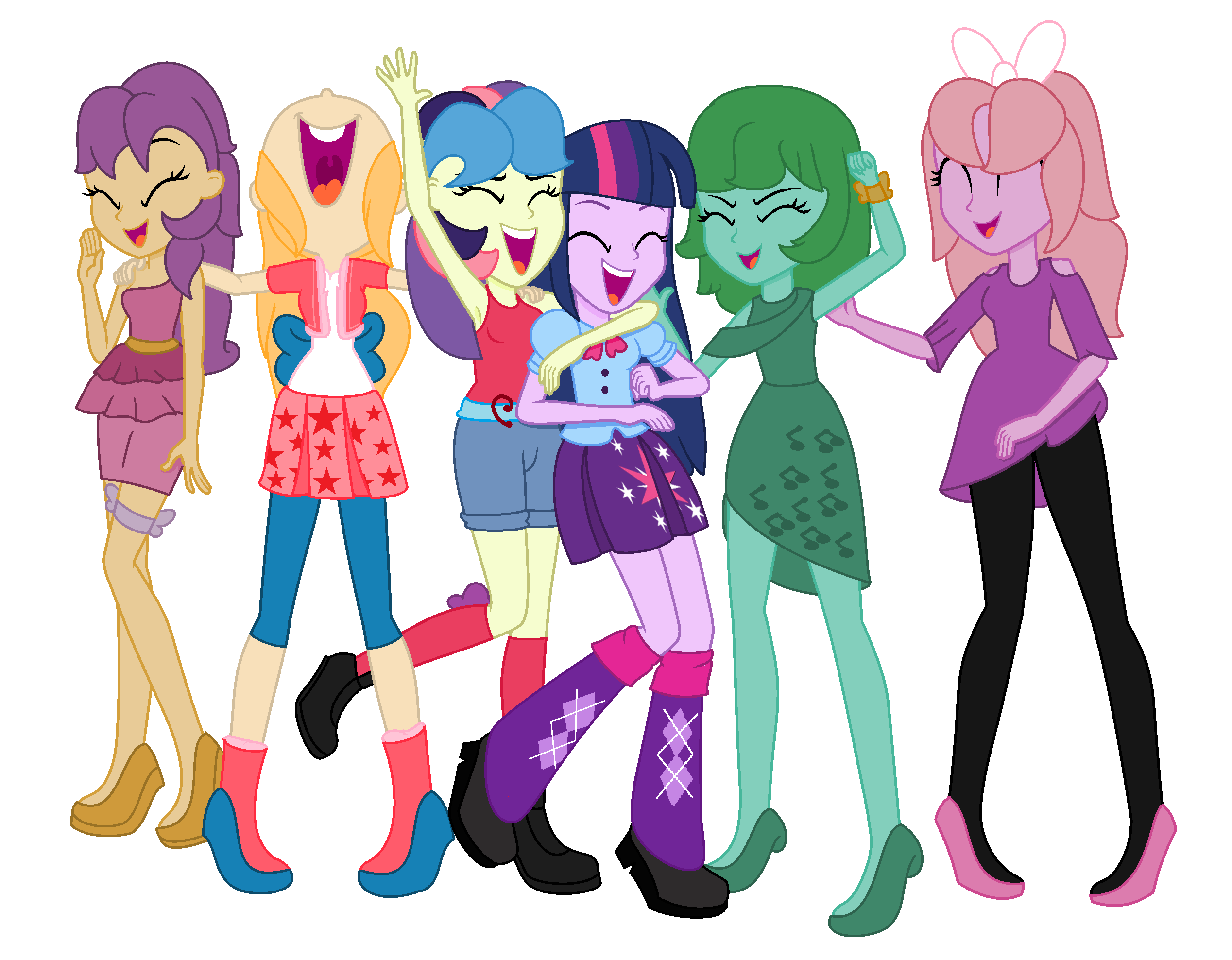 My Little Pony Equestria Girls Heroes by Dinorex50 on DeviantArt