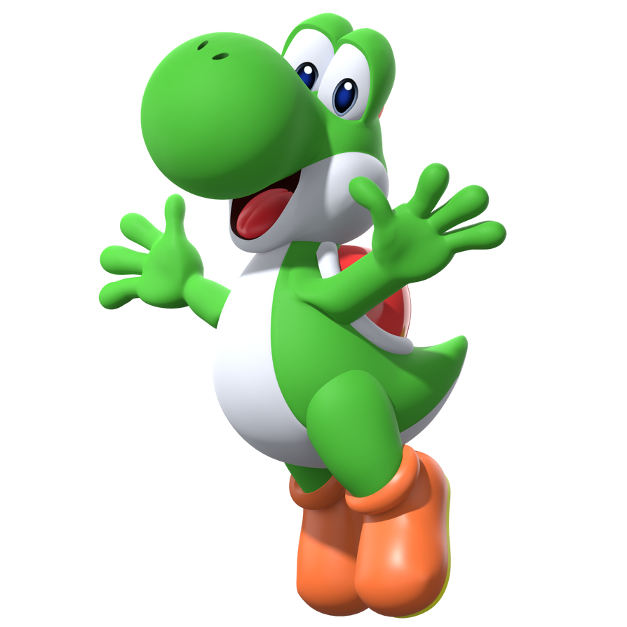 Yoshi Render by VTMario on DeviantArt Yoshi Render by VTMario on DeviantArt