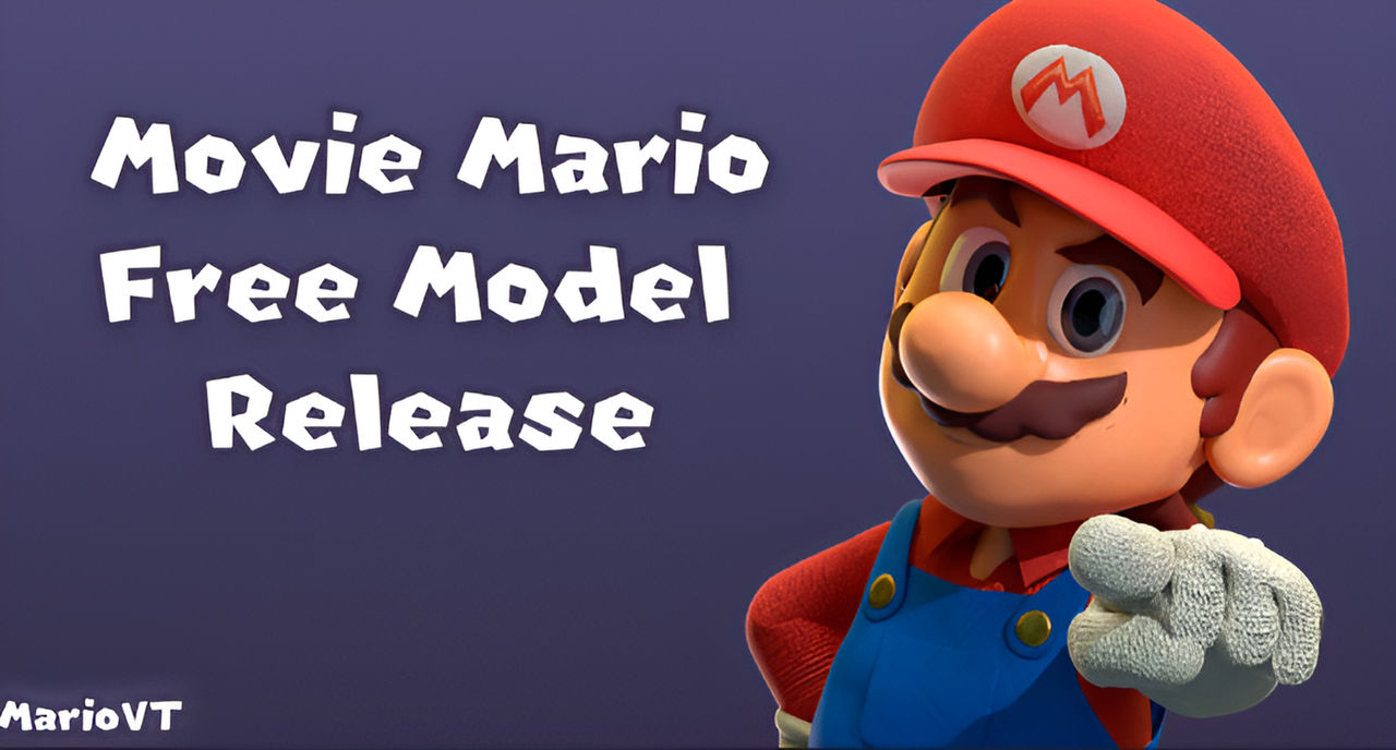 Movie Mario - Free Model Download by VTMario on DeviantArt