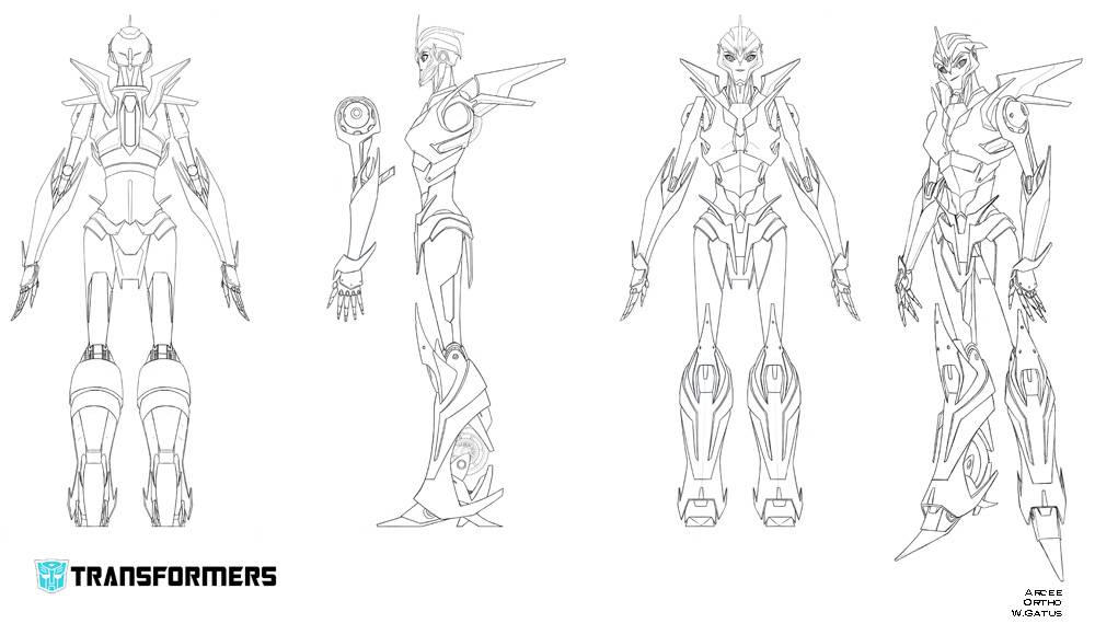 Arcee TFP model sheet by Galvatronusprime12 on DeviantArt