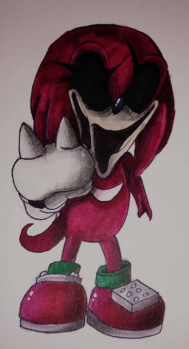 Soul Knuckles (Vs. Sonic.exe) by AnxiousAlex2004 on DeviantArt