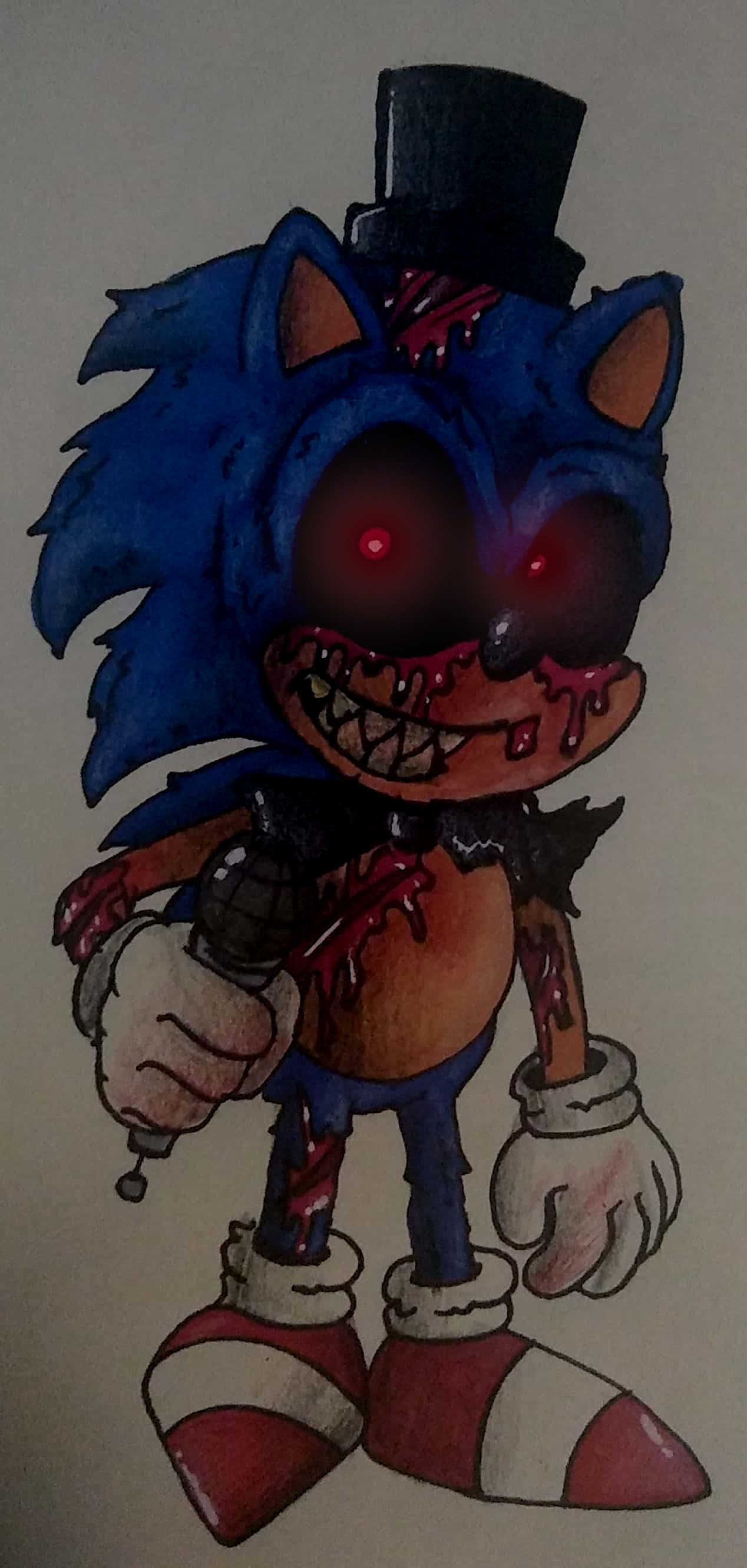 Sonic.exe (Sonic 2011) by AnxiousAlex2004 on DeviantArt