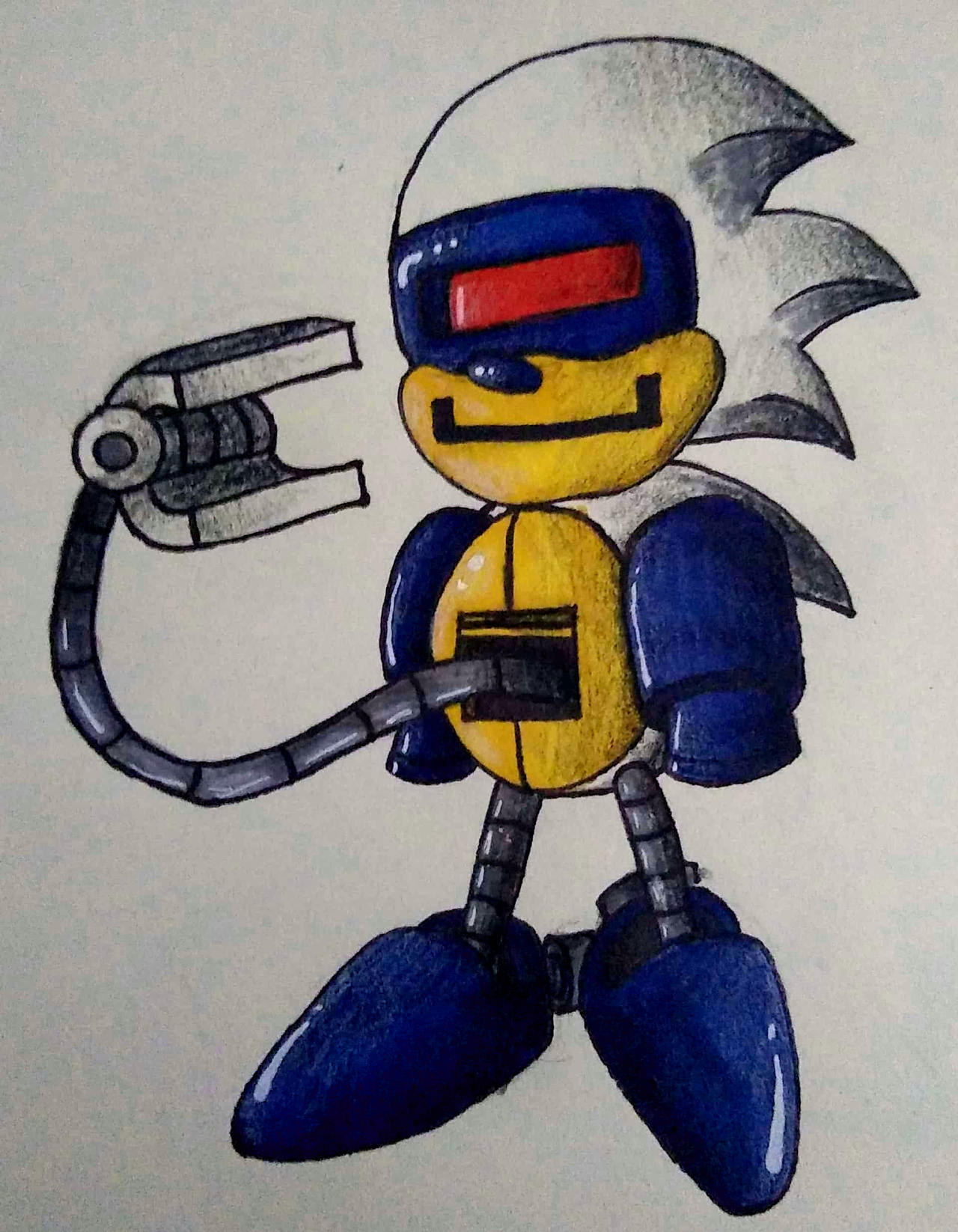 Silver Sonic by AnxiousAlex2004 on DeviantArt