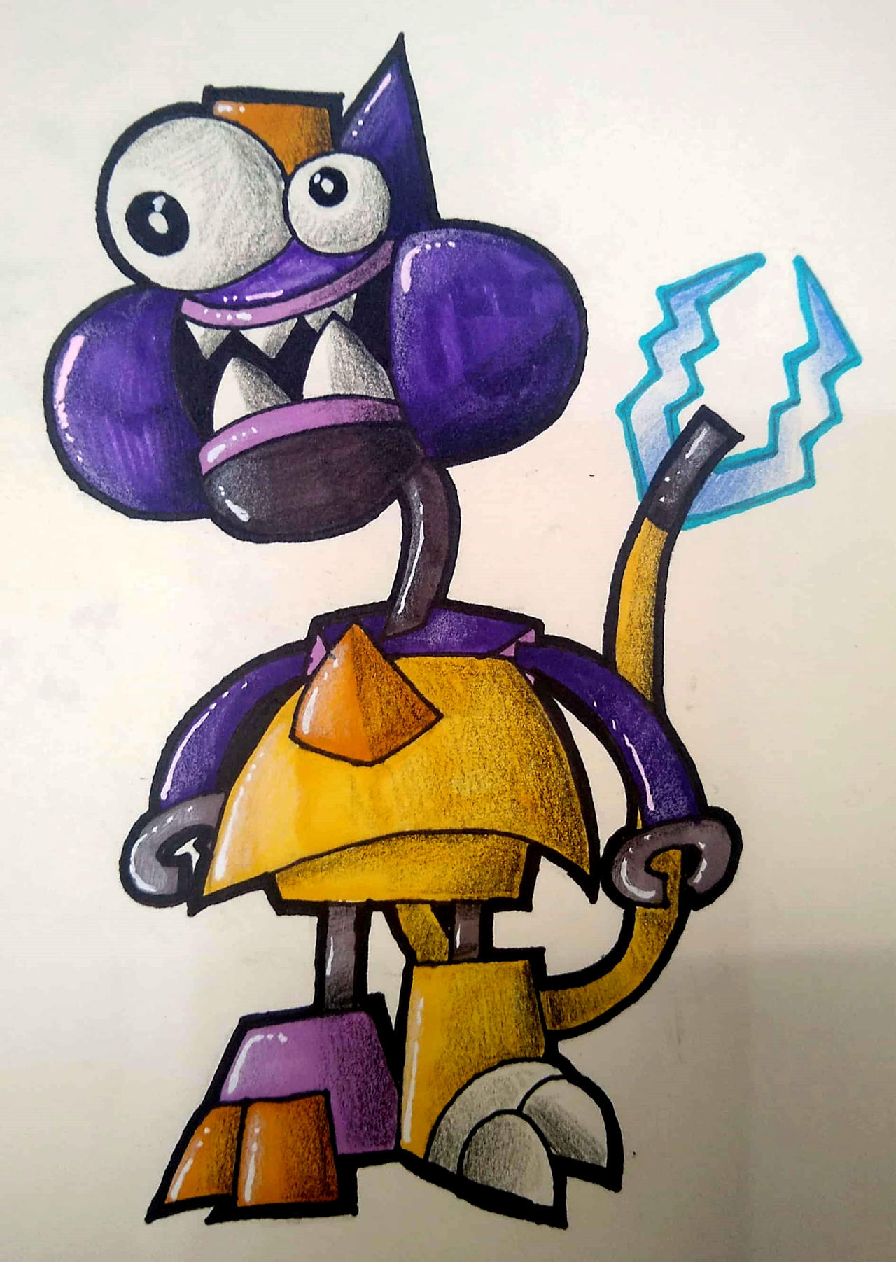 Mixels Murp Romp Deviantart Snax + Teslo (Murp) by AnxiousAlex2004 on DeviantArt