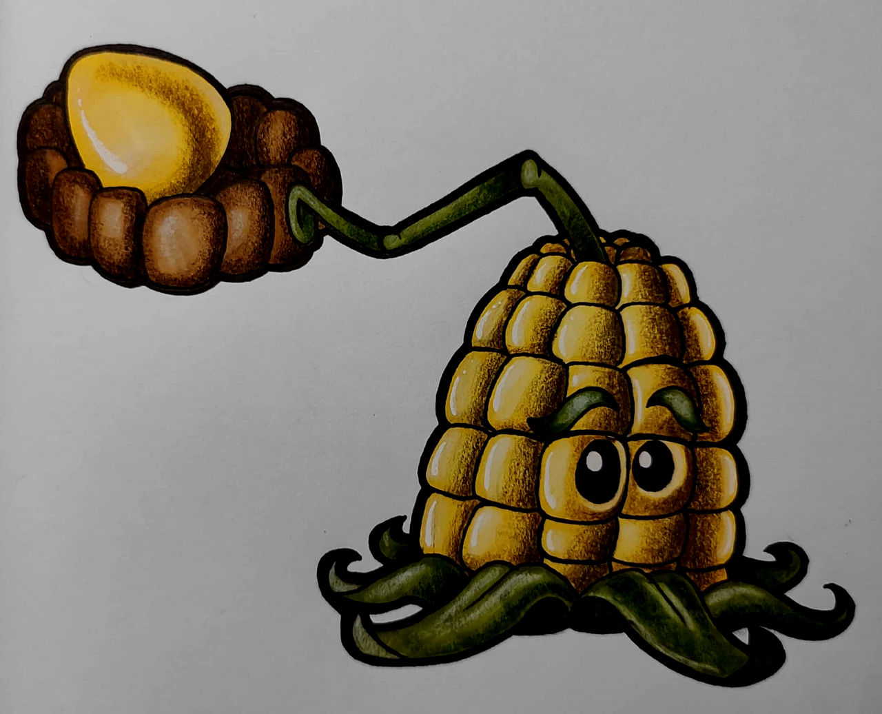 Colonel Pult Kernel Pult Plants Vs Zombies Plants Vs Zombies Full Set Anime Action