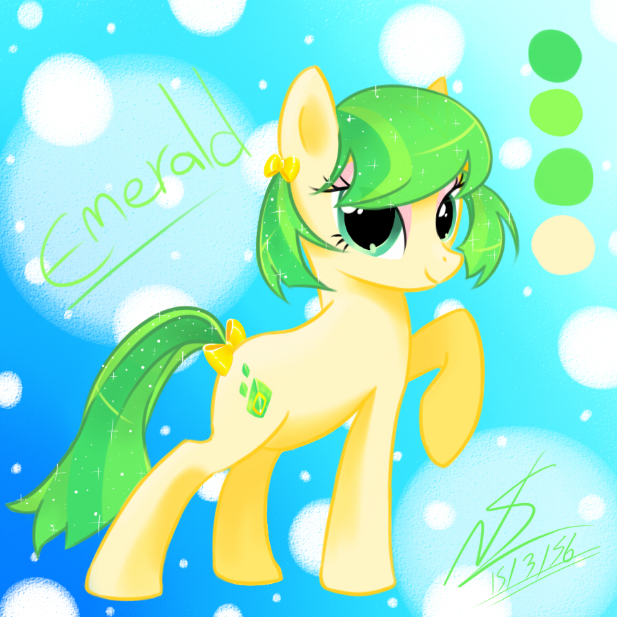 MLP:OC  Emerald by NekoSparker