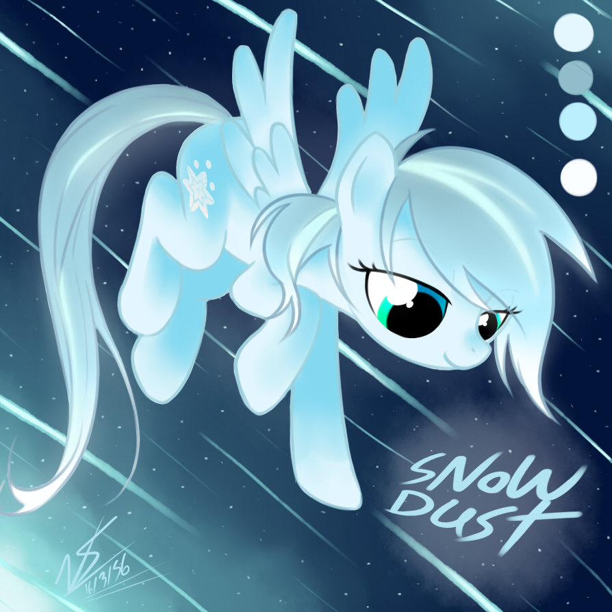 MLP:OC  Snow Dust by NekoSparker