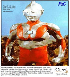 Iklan Olay Ultraman